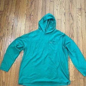 Mens green vineyard vines light weight pullover